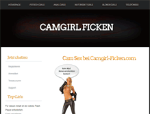 Tablet Screenshot of camgirl-ficken.com